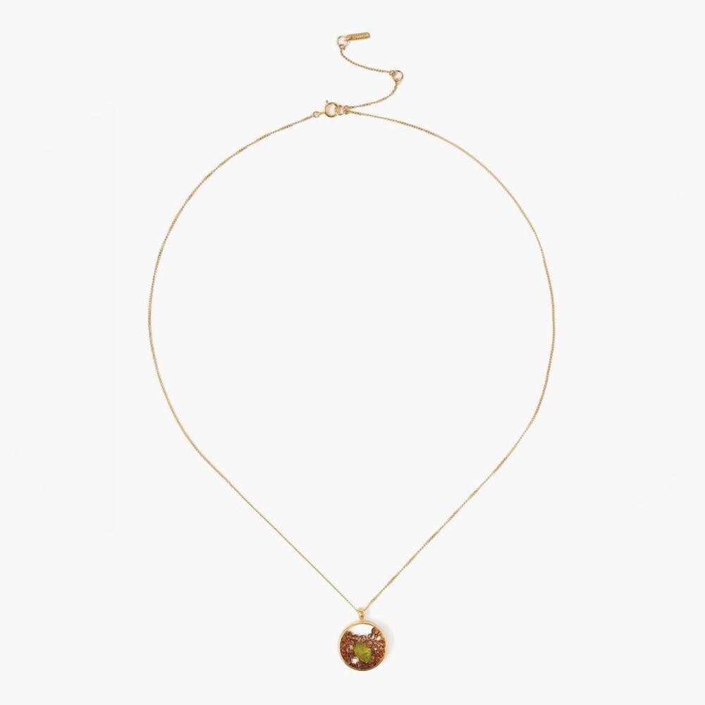Chan Luu Peridot Shaker Necklace